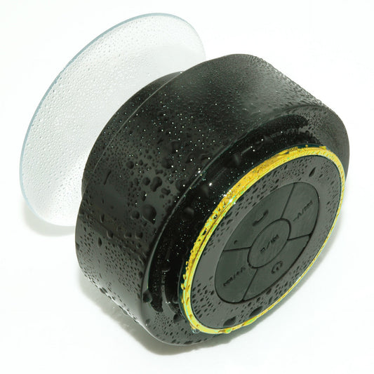 KTX-429715 Waterproof Portable Bluetooth Speaker with Call Function - Mini Bathroom Speaker, 8-Hour Playtime, USB Rechargeable