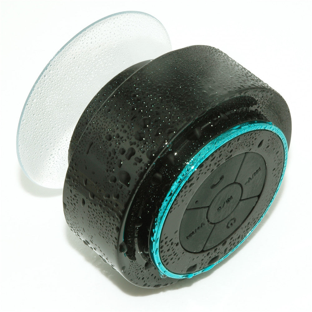 KTX-429715 Waterproof Portable Bluetooth Speaker with Call Function - Mini Bathroom Speaker, 8-Hour Playtime, USB Rechargeable