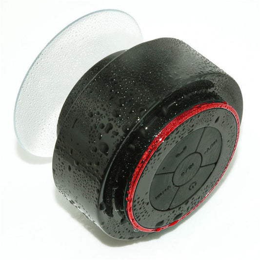 KTX-429715 Waterproof Portable Bluetooth Speaker with Call Function - Mini Bathroom Speaker, 8-Hour Playtime, USB Rechargeable