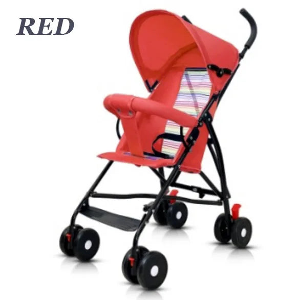 KTX-009043 4-Wheel Baby Stroller in Multiple Colours for Easy Mobility
