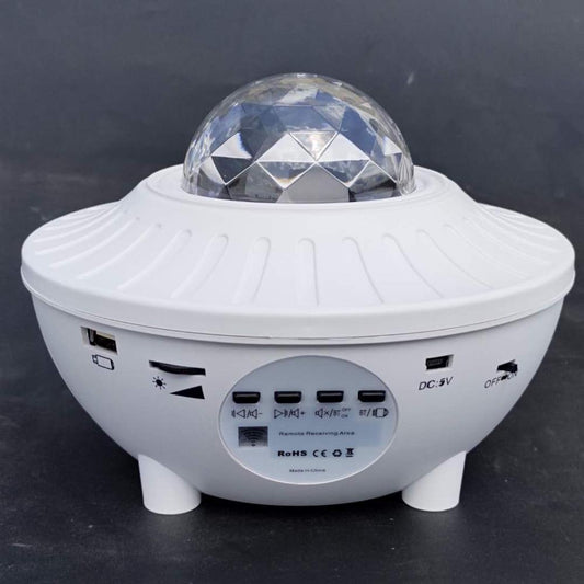 KTX-782611 Starry Sky Bluetooth Music Projector Light with Remote Control and USB Power Supply