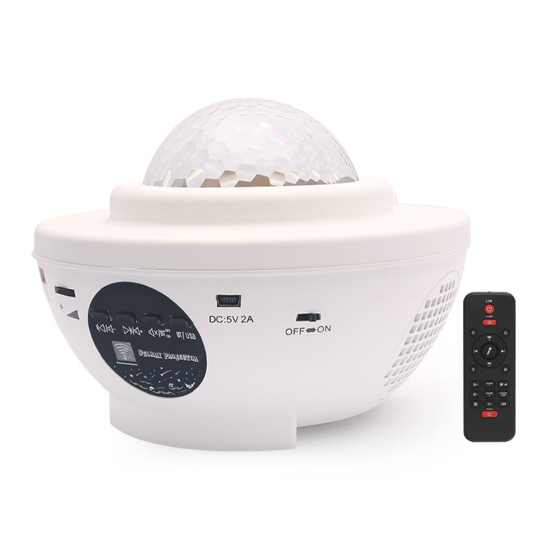 KTX-782611 Starry Sky Bluetooth Music Projector Light with Remote Control and USB Power Supply