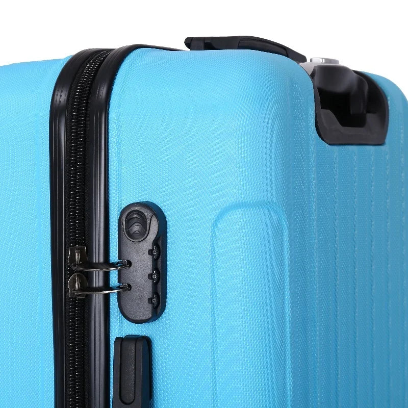KTX-028499 Lightweight ABS Hard Shell Trolley Suitcase with Modern Design for Travel