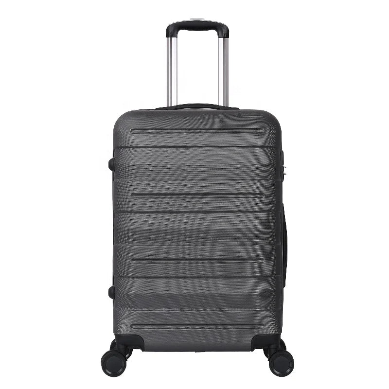 KTX-142611 Spacious ABS Trolley Luggage Set - 20, 24, and 28 Inch Expandable Suitcases for Travel