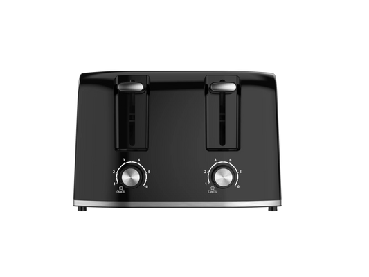 KTX-337427 4-Slice Long Slot Toaster with Cool Touch Housing and Removable Crumb Tray