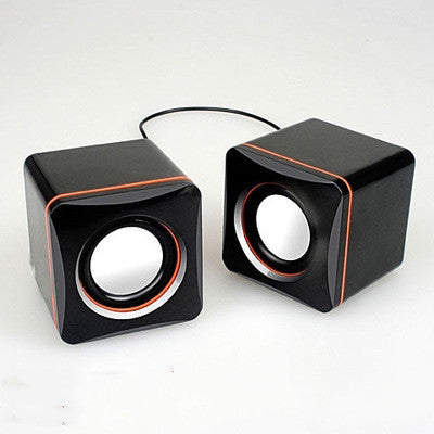 KTX-540371 Compact Model 700B Square Computer Speakers for Enhanced Audio Experience