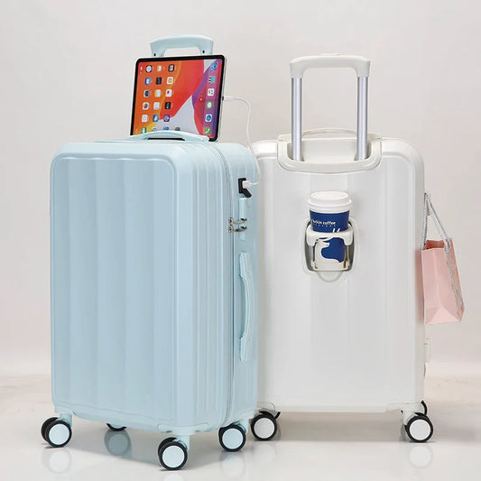 KTX-178835 Stylish Trolley Suitcase Set with Wheels for Effortless Travel - Ideal for Girls