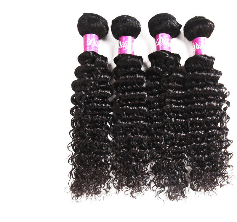KTX-394899 Pressed Color Fine Real Human Hair Weave, 8-30 Inch Lengths