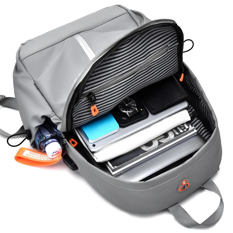 KTX-100627 17 Inch Casual Laptop Backpack for Students and Professionals – Large Capacity Unisex Sports Polyester Bag