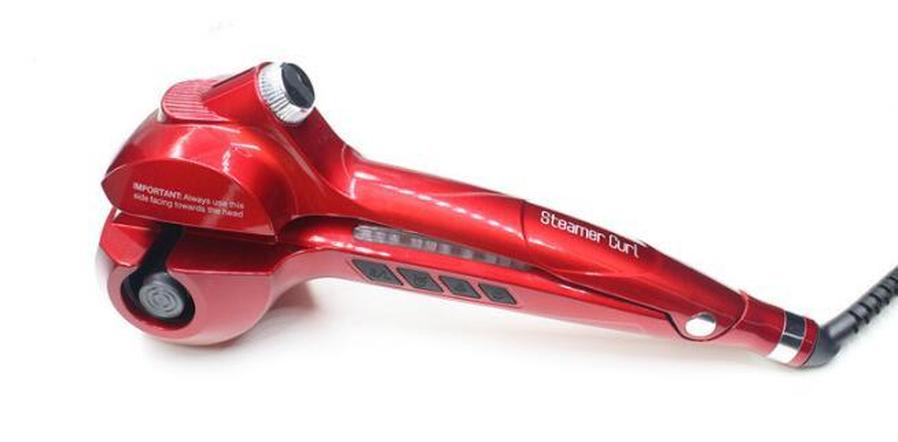 JMT-176586 Automatic Hair Curler with Steam and Ceramic Plates for Quick Styling and Effortless Curls