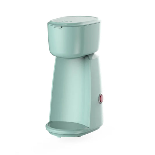 KTX-342867 Single Cup Drip Coffee Maker - Electric Stainless Steel Semi-Automatic Design