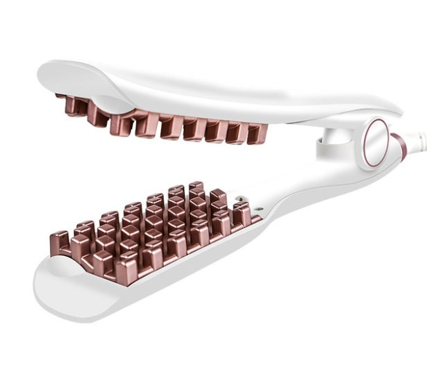 KTX-549523 Corrugated Hair Crimping Iron with Ergonomic Handle and Fast Heating Feature