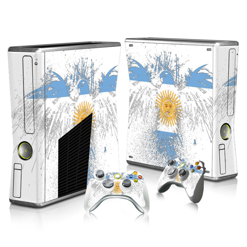 KTX-120979 Skull Design Film Game Machine Sticker - High Definition PVC Material
