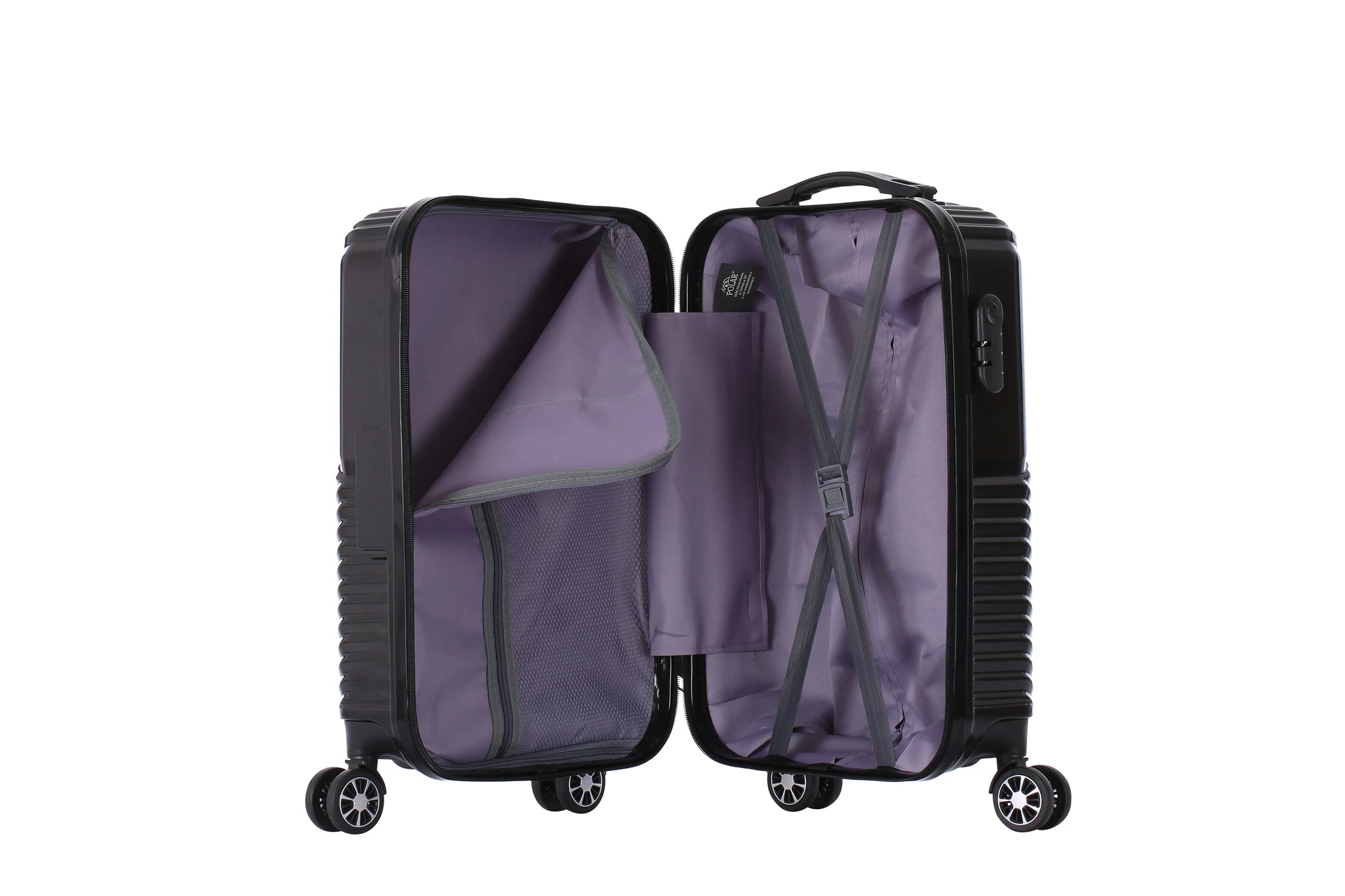 KTX-513107 Custom Travel Luggage Set with Trolley Suitcase and Cosmetic Bag