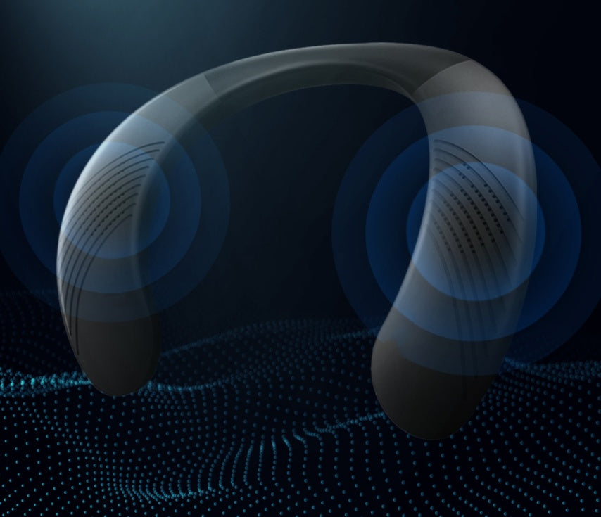 KTX-279379 Wireless Bluetooth Neck Speaker with 3D Surround Sound and IPX4 Water Resistance