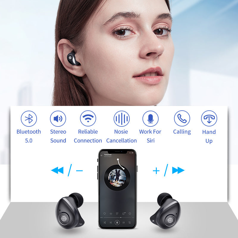 KTX-297043 NILLKIN GOTWS Wireless Sports Headset with 10m Bluetooth Range and IPX5 Protection