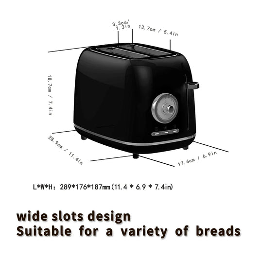 KTX-241427 Vertical Electric Toaster and Sandwich Maker for Effortless Breakfast Creations