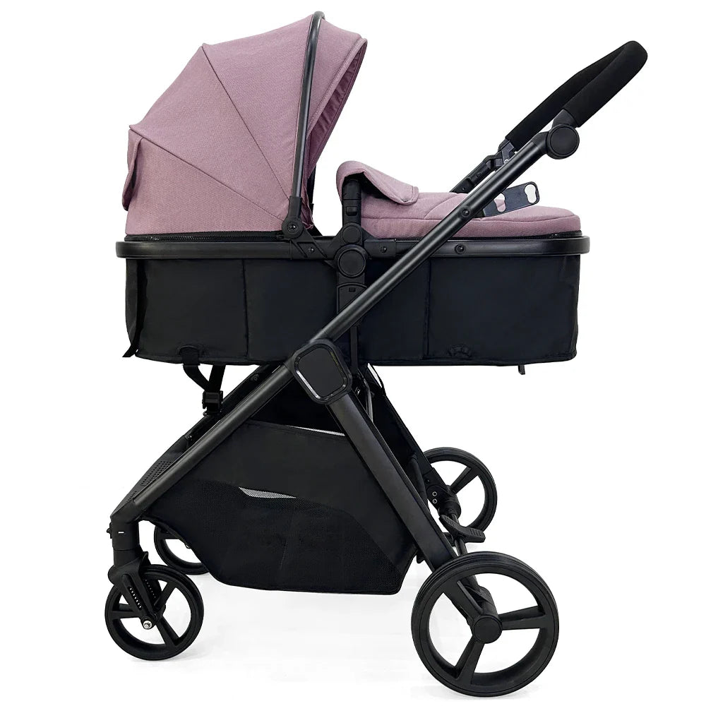 KTX-697171 3 in 1 Baby Stroller Pram with Car Seat - Luxury Lightweight Pushchair for Infants and Toddlers