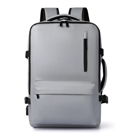 KTX-371667 Lightweight Business Laptop Backpack with USB Charging Port and Breathable Shoulder Strap Design