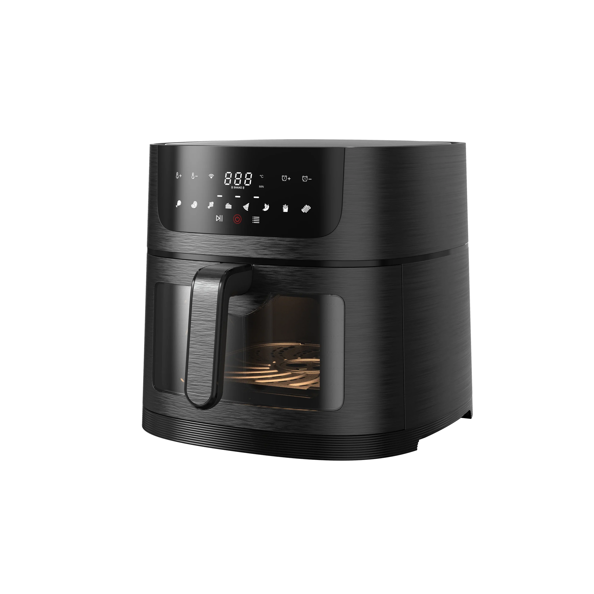 KTX-992467 8L Digital Window Air Fryer with WiFi - Oil-Free Cooking and Mini Rack Design