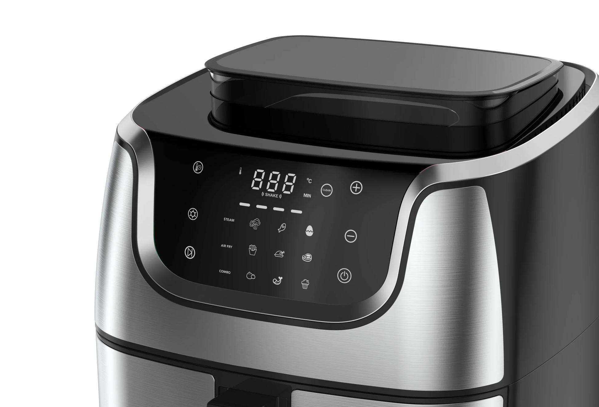 KTX-368723 6.5L Air Fryer with Double Stacking Capability - Oil-Free Cooking Appliance for Smart Home Use