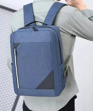 KTX-632659 Waterproof Oxford Backpack with USB Charging Port for Laptops and Computers