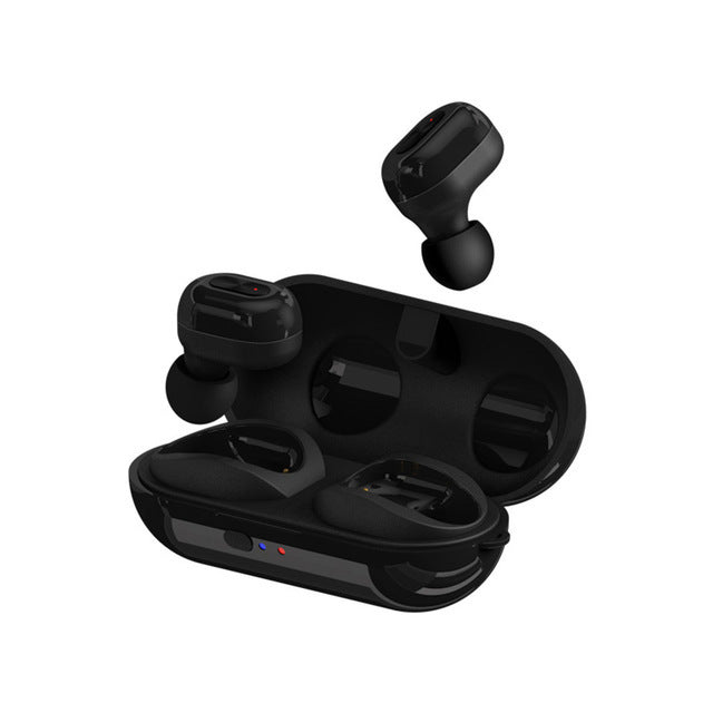 KTX-098131 Bluetooth Wireless Stereo Headset with 10m Range for Calls and Music in Black and White