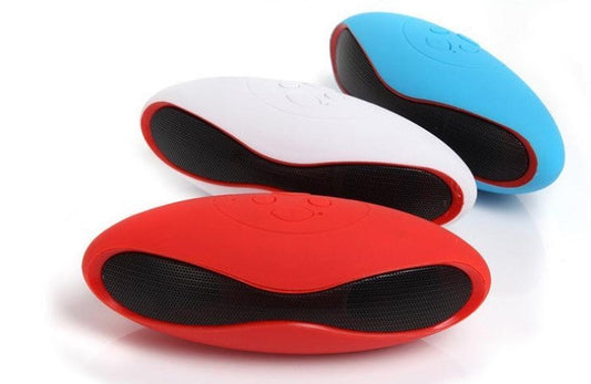 KTX-296339 Portable Mini Bluetooth Speaker with Card Insert Function - Compatible with MP3 and WMA Formats, 6 Hours Playtime, 300 mAh Battery, Available in Multiple Colors