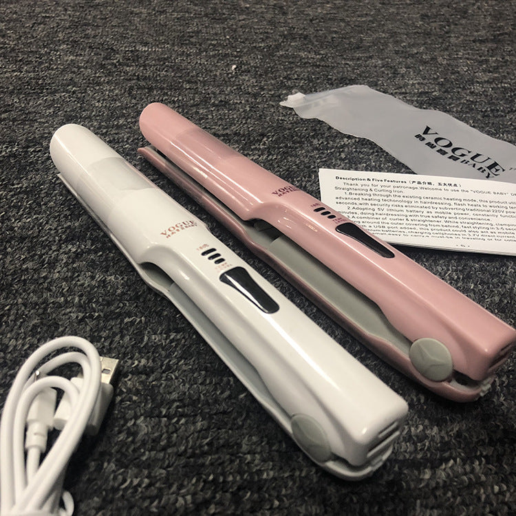 KTX-467027 Wireless Hair Curler with Wear-Resistant Insulation Shell and 2200mAh Battery