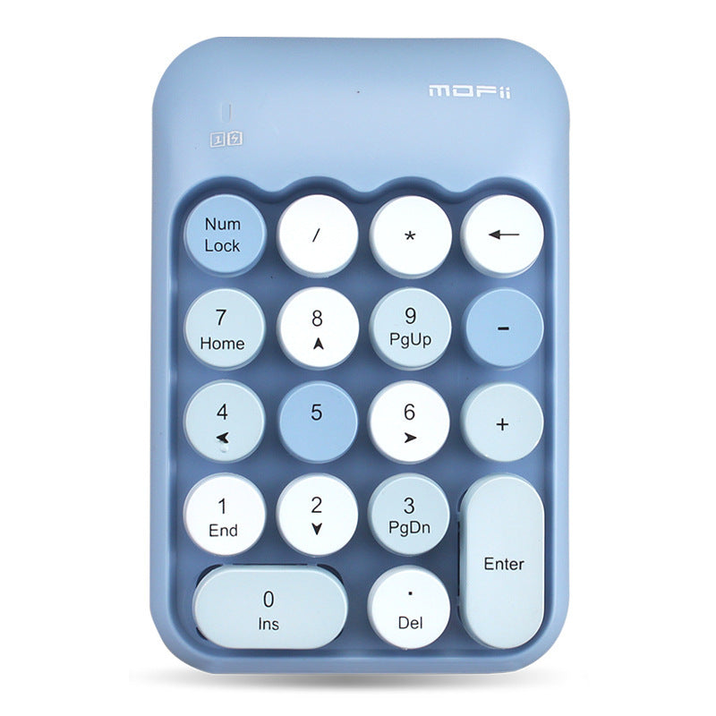 KTX-778003 Wireless Numeric Keyboard for Financial Use - 18-Key Compact Cash Register Keypad