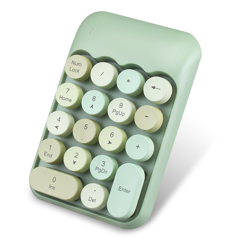 KTX-778003 Wireless Numeric Keyboard for Financial Use - 18-Key Compact Cash Register Keypad