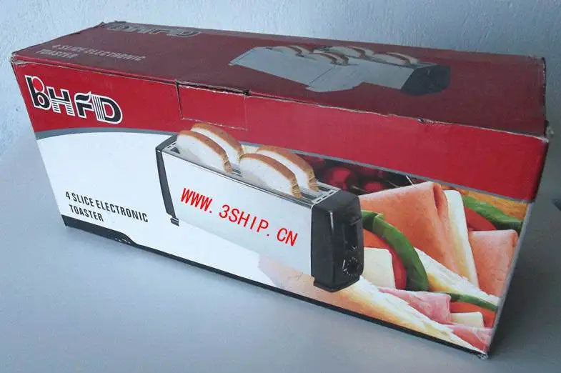 KTX-520531 Stainless Steel 2-Slice Toaster with Large LED Display for Perfectly Toasted Bread