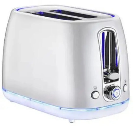 KTX-520531 Stainless Steel 2-Slice Toaster with Large LED Display for Perfectly Toasted Bread