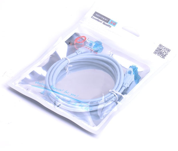 KTX-348947 Ice Blue Super Five Network Cable, RJ-45 Connector, Multiple Lengths Available
