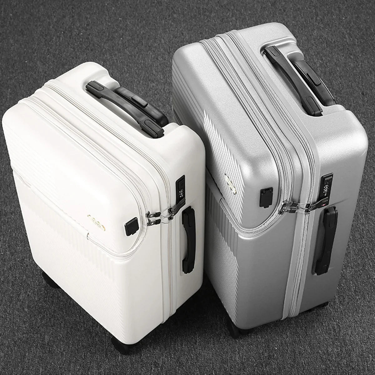 KTX-242067 Stylish Multifunctional Carry-On Business Luggage Suitcase for Travel