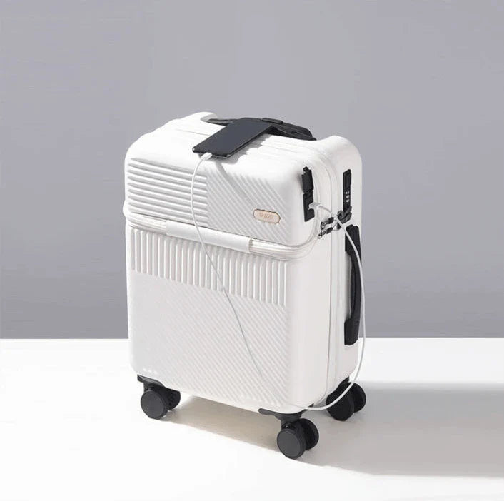 KTX-242067 Stylish Multifunctional Carry-On Business Luggage Suitcase for Travel
