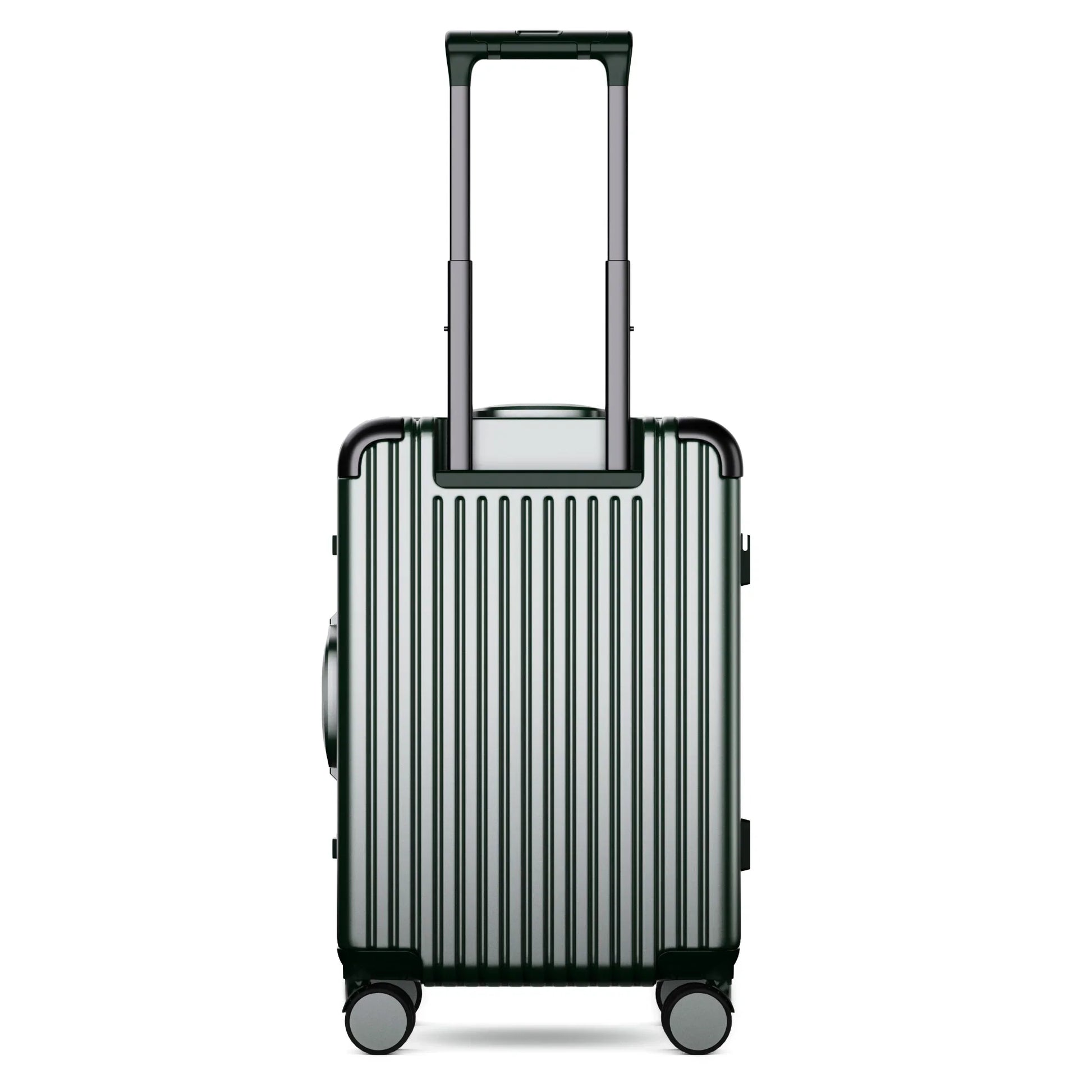 KTX-109843 3-Piece Aluminium Frame Travel Suitcase Set with Polycarbonate Trolley Case
