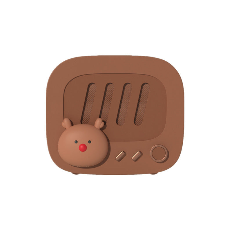 KTX-644435 Portable Mini Bluetooth Speaker for Mobile Phones and Cars - Little Pet Love X18 Model, 1200mAh Battery, USB Charging