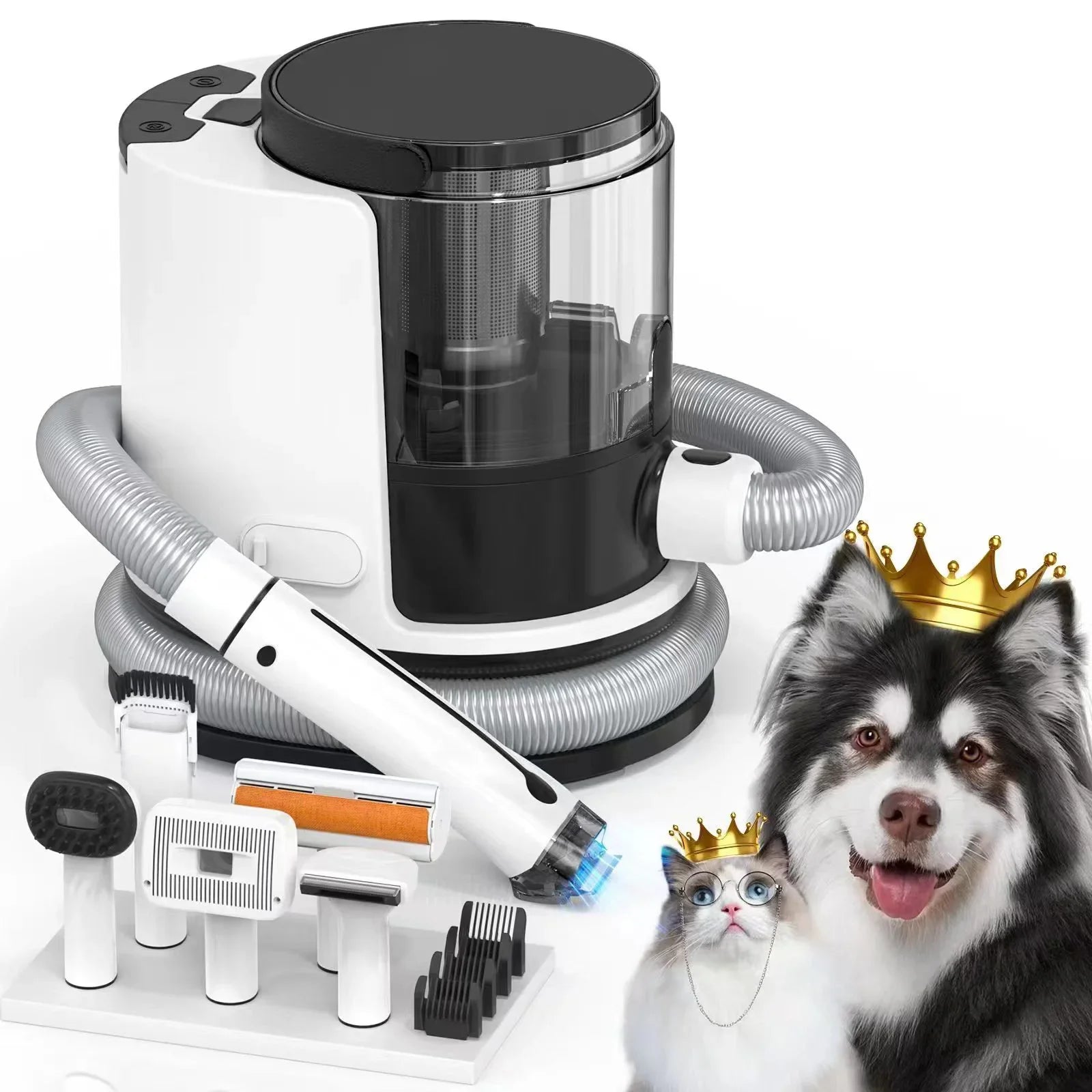 KTX-428819 Versatile Pet Grooming Vacuum for Home Use – Efficient Dog Hair Cleaner
