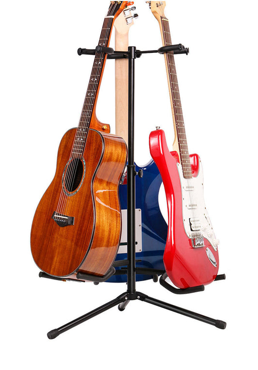 KTX-272403 Adjustable Vertical Double-Headed Guitar Stand for Enhanced Stability and Convenience