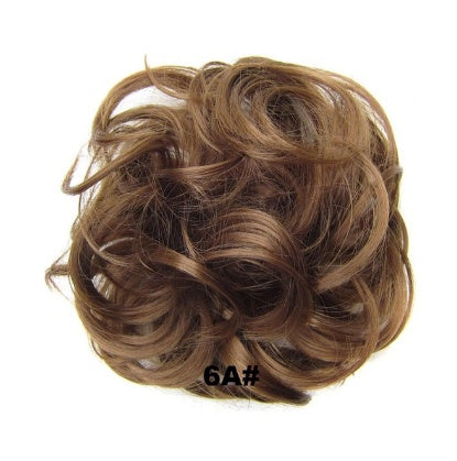 KTX-362131 Vibrant Colorful Hair Rings - 46 Shades for Styling and Accessories