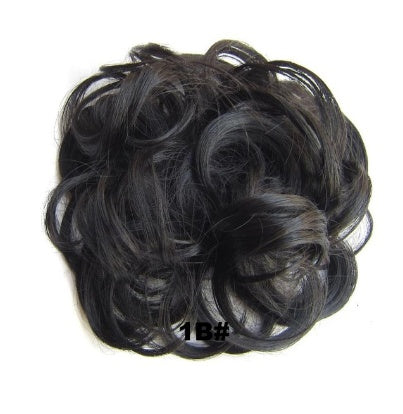 KTX-362131 Vibrant Colorful Hair Rings - 46 Shades for Styling and Accessories
