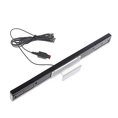 KTX-483731 Wired Infrared Signal Receiver for Wii Console with Dual-Sided Tape Support