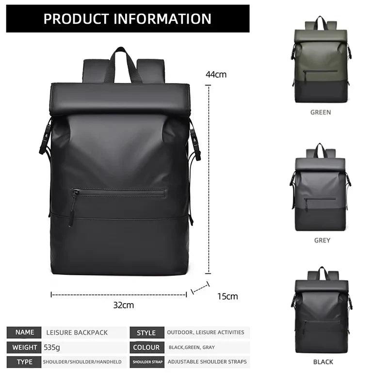 KTX-213587 Waterproof Nylon Business Backpack for Laptops with Custom Features