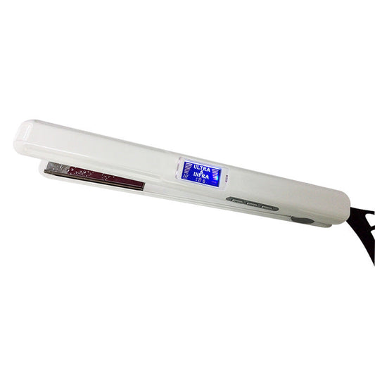 KTX-516755 Alloy Hair Straightener with Adjustable Temperature Control for Wet and Dry Hair, 40-80°C, 1-2 Minutes Styling Time, 360-Degree Rotating Cord