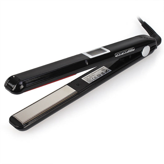KTX-516755 Alloy Hair Straightener with Adjustable Temperature Control for Wet and Dry Hair, 40-80°C, 1-2 Minutes Styling Time, 360-Degree Rotating Cord