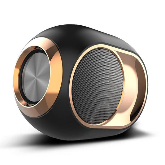 KTX-741587 Wireless TWS Subwoofer Speaker with Bluetooth 5.0, TF Card Reader, AUX Connection, and FM Radio