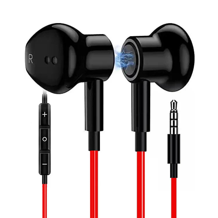 KTX-239379 Wired Magnetic Earbuds with Microphone for Enhanced Audio Experience