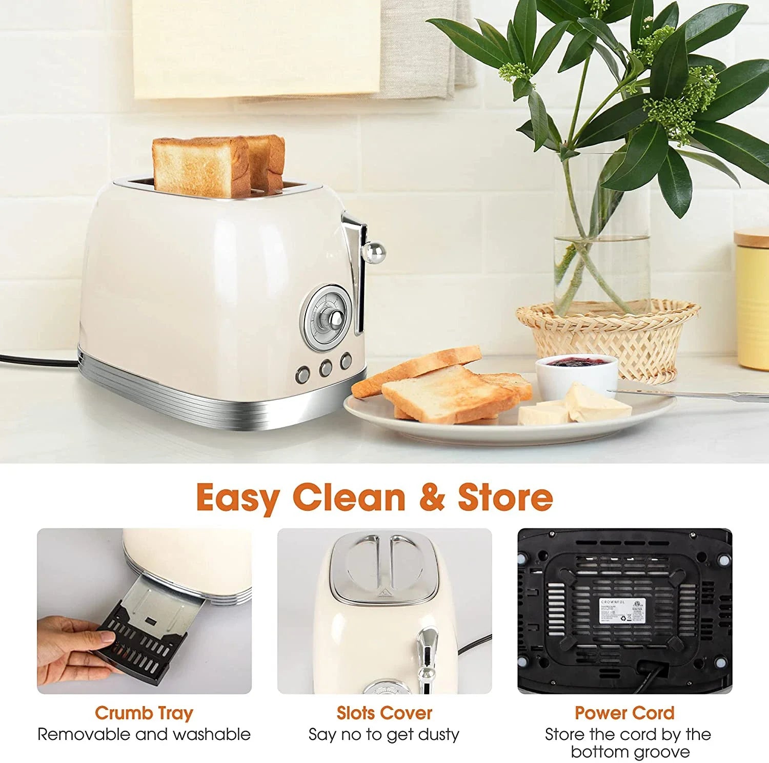 KTX-552147 Electric Sandwich Press Grill Toaster for Commercial Kitchen Use