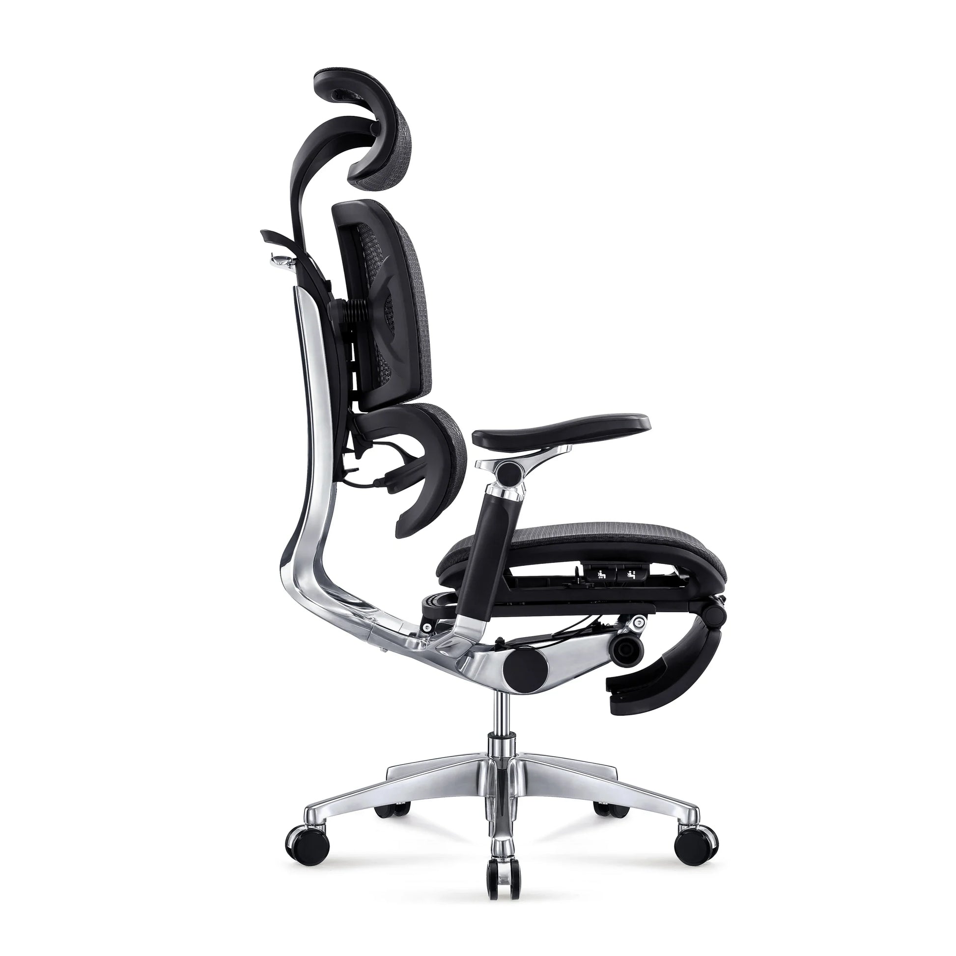 KTX-594515 Adjustable Ergonomic Office Chair with Footrest and 7D Armrests for Enhanced Comfort
